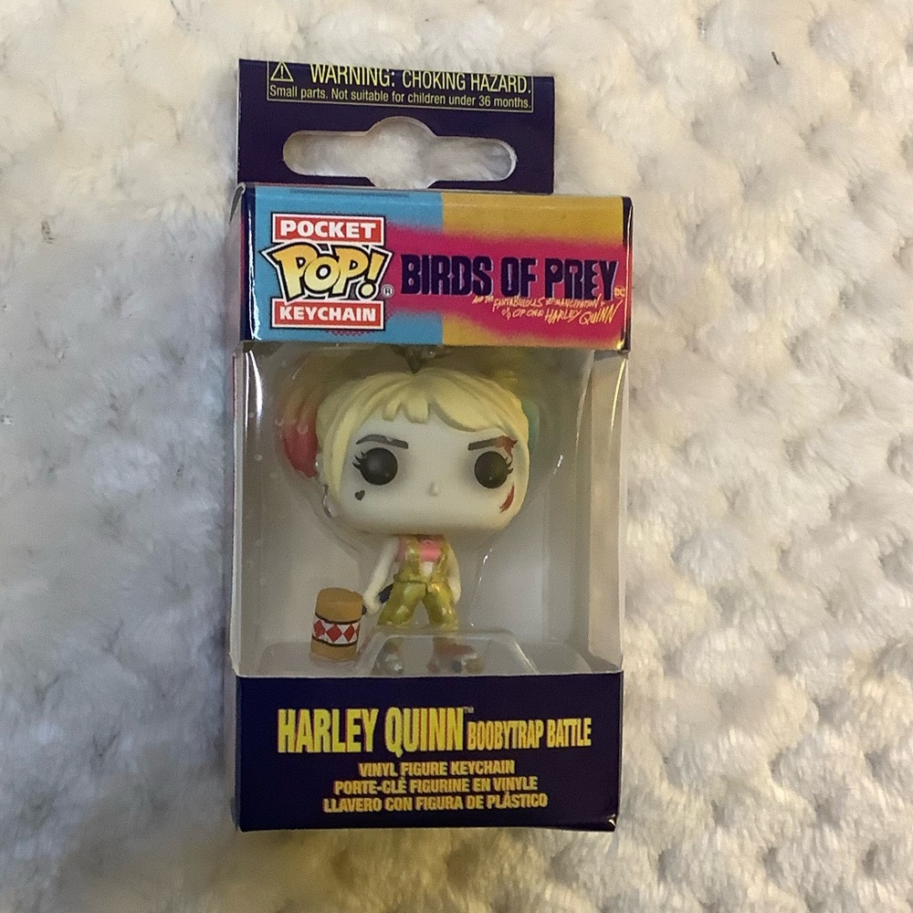 Funko Pocket Pop! Keychain Harley Quinn Boobytrap Battle Birds of Prey